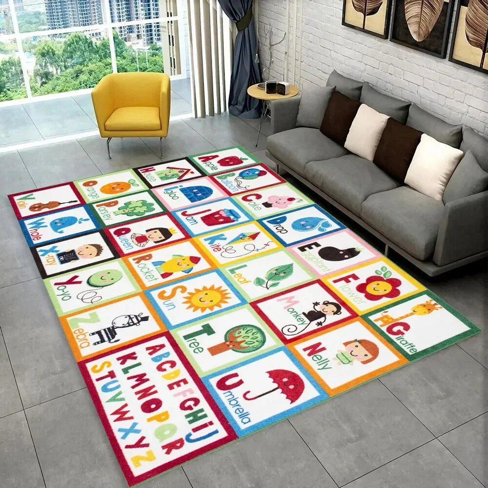 พรมปูพื้นลายการ์ตูน ABC สำหรับ - Abc Kids Early Education บทวิจารณ์และราคา