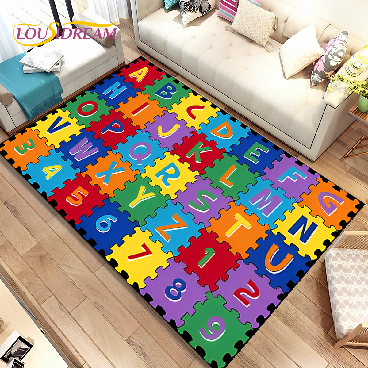 Abc การ์ตูนห้องเด็กเล่นพรมปูพื - Abc Kids Early Education บทวิจารณ์และราคา